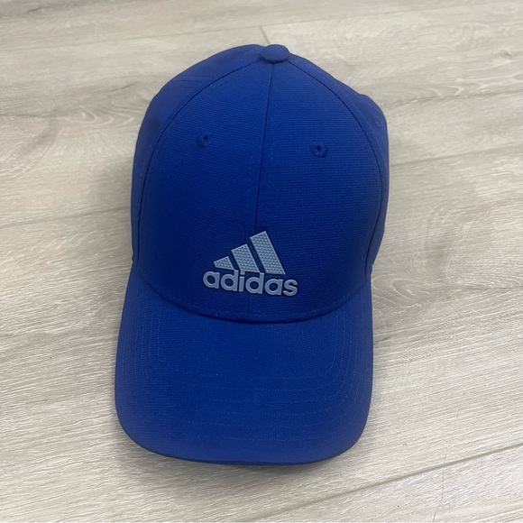 100% GENUINE ADIDAS C118 CLIMALITE CAP BLUE HAT - Picture 1 of 7